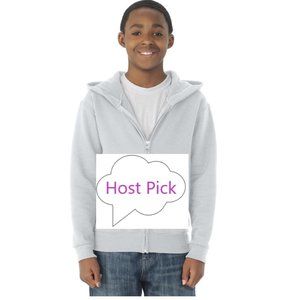 Full Zip Hooded Jacket w/ pockets for Teens Fleece Jacket